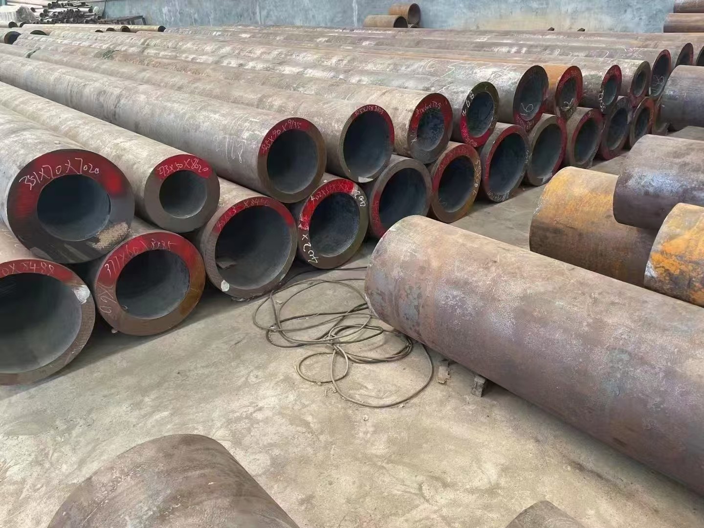 东营市无缝钢管切割定尺切割加工精轧无缝钢管 - 哪里好
